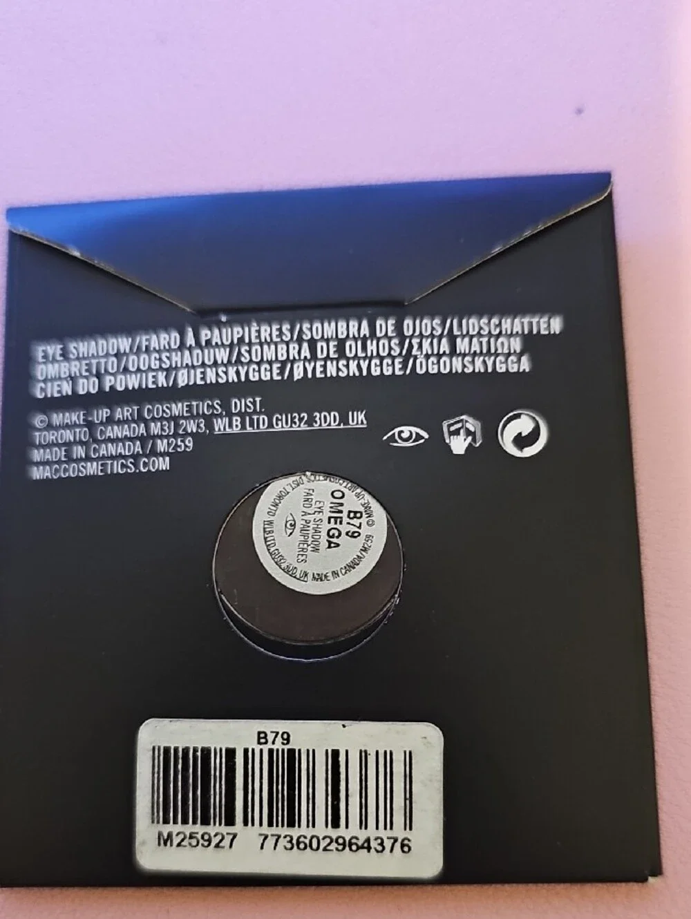 MAC Cosmetics Eye Shadow -Omega B79
